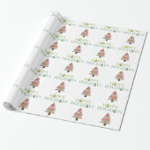 Weihnachtsbaumen Geschenkpapier (Ungerollt)