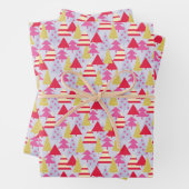 Weihnachtsbaumen Geschenkpapier Set (Beispiel)