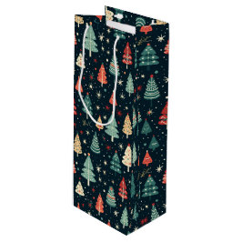 Weihnachtsbaumen Geschenktüte Für Weinflaschen