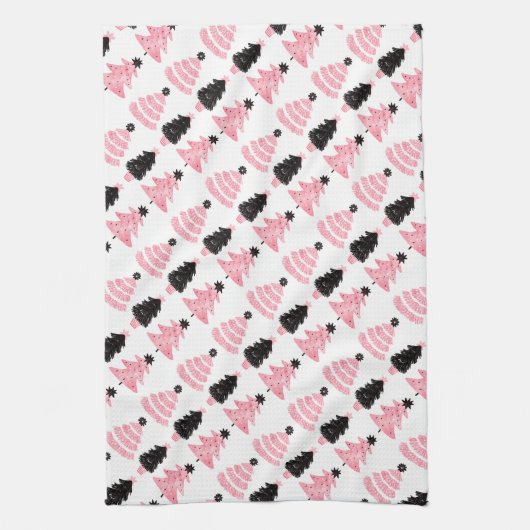 Weihnachtsbaumen Geschirrtuch (Vertikal)