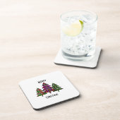 Weihnachtsbaumen Getränkeuntersetzer (Rechte Seite)