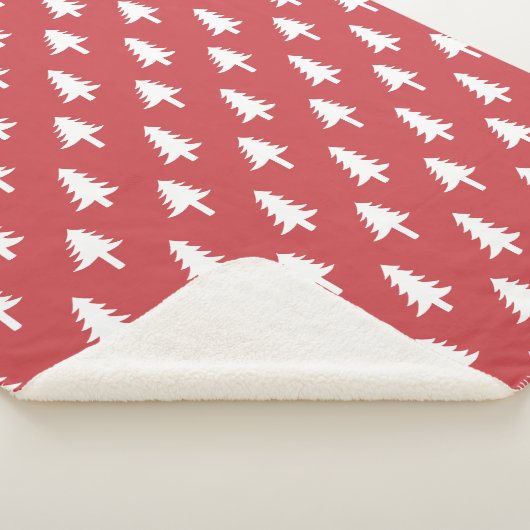 Weihnachtsbaumen | Holiday Sherpa Blanket Sherpadecke (3/4)