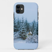 Weihnachtsbaumen iPhone Case (Rückseite)