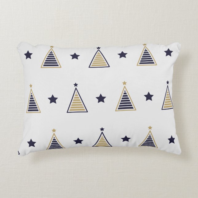 Weihnachtsbaumen Kissen (Vorderseite)