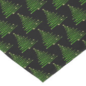 Weihnachtsbaumen Kurzer Tischläufer (Ecke)