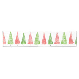 Weihnachtsbaumen Kurzer Tischläufer