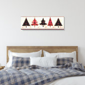 Weihnachtsbaumen Leinwanddruck (Insitu (Schlafzimmer))