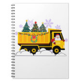 Weihnachtsbaumen liefern notizblock (Vorderseite)