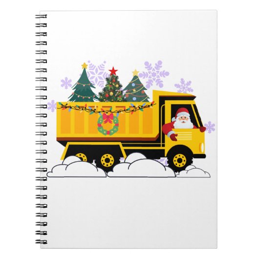 Weihnachtsbaumen liefern notizblock (Vorderseite)