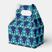 Weihnachtsbaumen Muster Gefälligkeitsbox Geschenkschachtel (Rückseite)