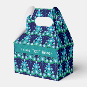 Weihnachtsbaumen Muster Gefälligkeitsbox Geschenkschachtel