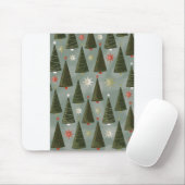 Weihnachtsbaumen Muster Tapete Pine Trees Mousepad (Mit Mouse)