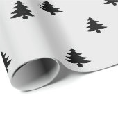 Weihnachtsbaumen niedlich geschenkpapier (Rolleneckpunkt)