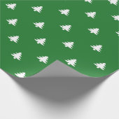 Weihnachtsbaumen, niedlich geschenkpapier (Ecke)