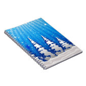 Weihnachtsbaumen Notizblock (Rechte Seite)