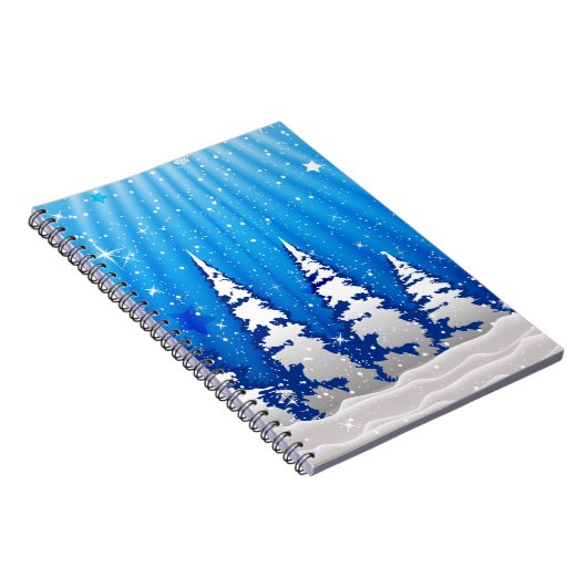 Weihnachtsbaumen Notizblock (Rechte Seite)