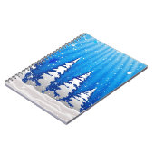 Weihnachtsbaumen Notizblock (Linke Seite)