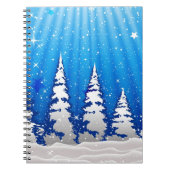 Weihnachtsbaumen Notizblock (Vorderseite)