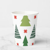 Weihnachtsbaumen Pappbecher (Links)