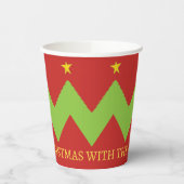 Weihnachtsbaumen Pappbecher (Links)