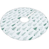 Weihnachtsbaumen Polyester Weihnachtsbaumdecke (Schrägansicht)