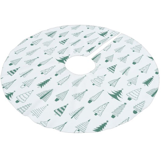 Weihnachtsbaumen Polyester Weihnachtsbaumdecke (Schrägansicht)