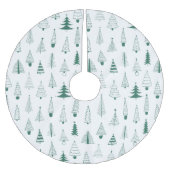 Weihnachtsbaumen Polyester Weihnachtsbaumdecke (Vorderseite)