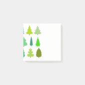 Weihnachtsbaumen Post-it Klebezettel (Vorderseite)