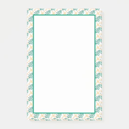 Weihnachtsbaumen Post-it Klebezettel (Vorderseite)