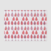 Weihnachtsbaumen Rot Seidenpapier (Vorderseite)