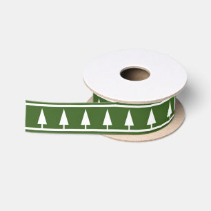Weihnachtsbaumen Satinband