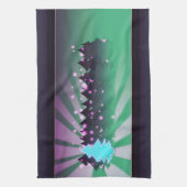 Weihnachtsbaumen Schatten von Grün Küchentuch (Vertikal)