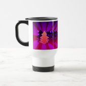 Weihnachtsbaumen Schattierungen von Lila Reisebecher (Links)