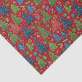 Weihnachtsbaumen Seidenpapier (Detail)