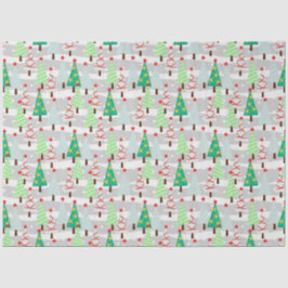 Weihnachtsbaumen Seidenpapier