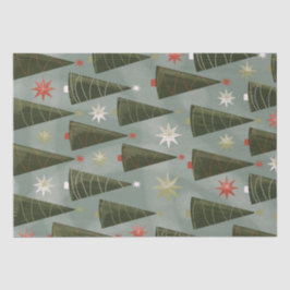 Weihnachtsbaumen Seidenpapier