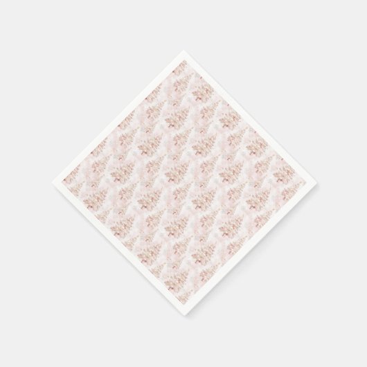 Weihnachtsbaumen Serviette (Ecke)