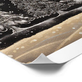 Weihnachtsbaumen-Stil Poster (Ecke)