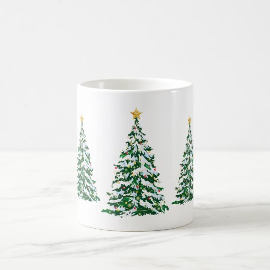 Weihnachtsbaumen - Tasse (Mittel)