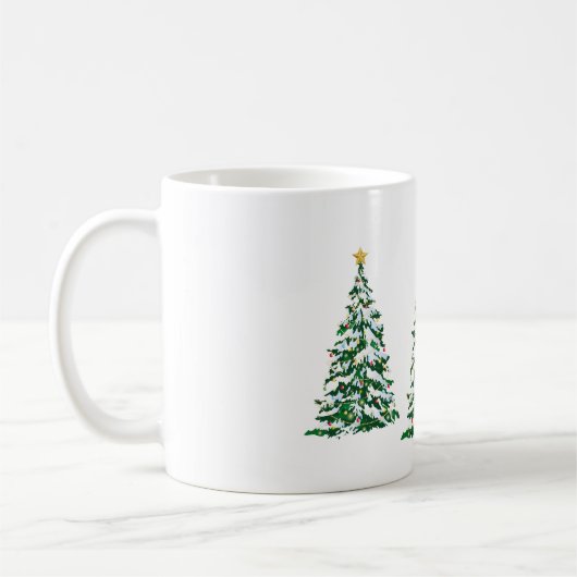 Weihnachtsbaumen - Tasse (Links)