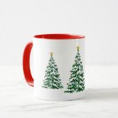 Weihnachtsbaumen - Tasse (Vorderseite Links)