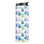 Weihnachtsbaumen Thermosbecher (Nach links gedreht)