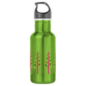 Weihnachtsbaumen Trinkflasche (Rückseite)