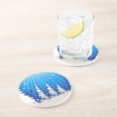 Weihnachtsbaumen Untersetzer (Seite)