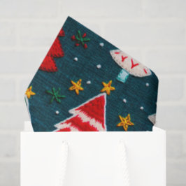 Weihnachtsbaumen Weihnachtsfeiertag Seidenpapier
