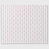 Weihnachtsbaumen Weihnachtswrapping Papier Geschenkpapier (Flach)