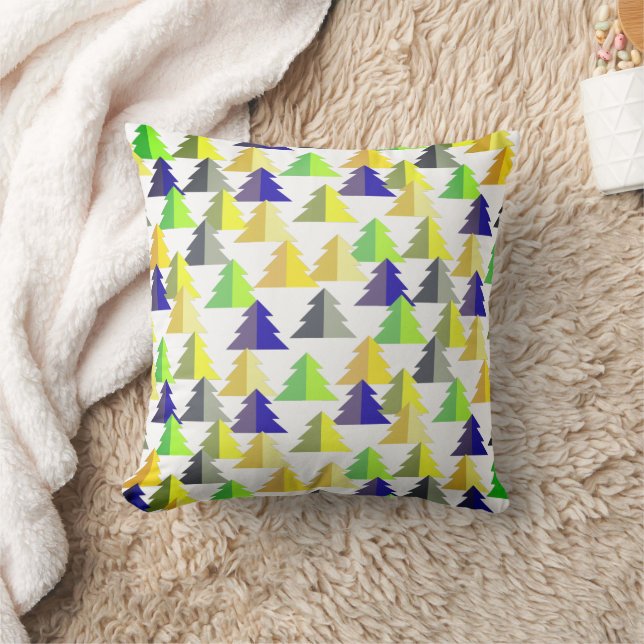 Weihnachtsbaumen White Kissen (Decke)