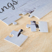 Weihnachtsbaumen Winterszene Jigsaw Puzzle (Seite)