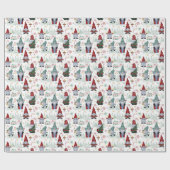 Weihnachtsbaumen-Wrapping Paper Geschenkpapier (Flach)