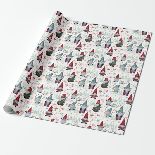 Weihnachtsbaumen-Wrapping Paper Geschenkpapier (Ungerollt)